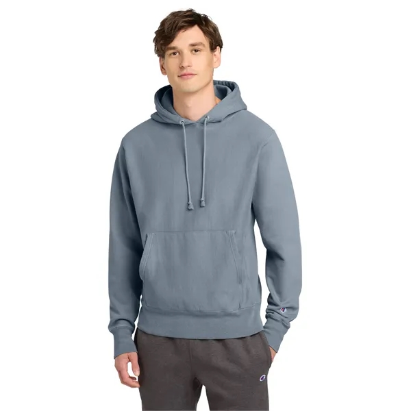 Champion Reverse Weave Garment-Dyed Hooded Sweatshirt. - Champion Reverse Weave Garment-Dyed Hooded Sweatshirt. - Image 35 of 40