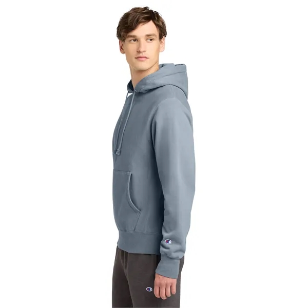 Champion Reverse Weave Garment-Dyed Hooded Sweatshirt. - Champion Reverse Weave Garment-Dyed Hooded Sweatshirt. - Image 37 of 40