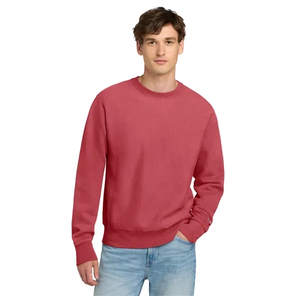 Champion Reverse Weave Garment-Dyed Crewneck Sweatshirt. - Champion Reverse Weave Garment-Dyed Crewneck Sweatshirt. - Image 6 of 25