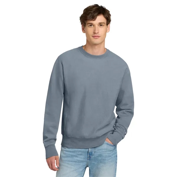 Champion Reverse Weave Garment-Dyed Crewneck Sweatshirt. - Champion Reverse Weave Garment-Dyed Crewneck Sweatshirt. - Image 21 of 25