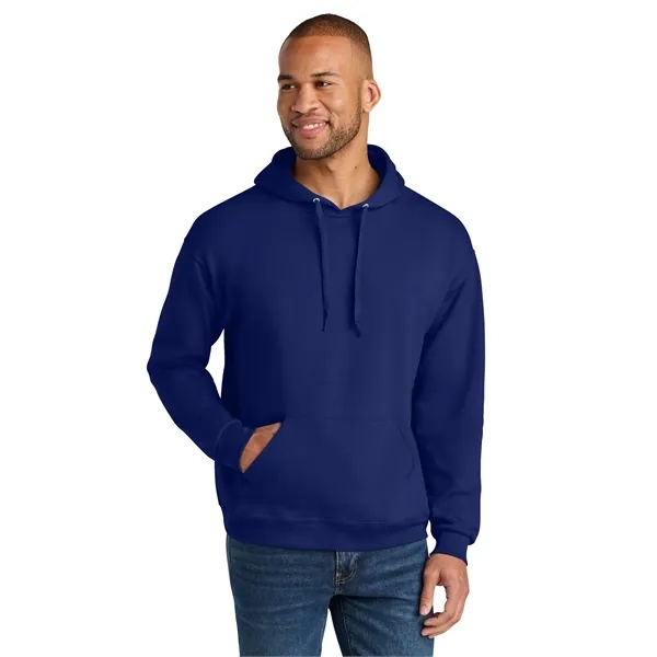 Jerzees Ultimate Unisex CVC Ring Spun Hooded Sweatshirt - Jerzees Ultimate Unisex CVC Ring Spun Hooded Sweatshirt - Image 4 of 74