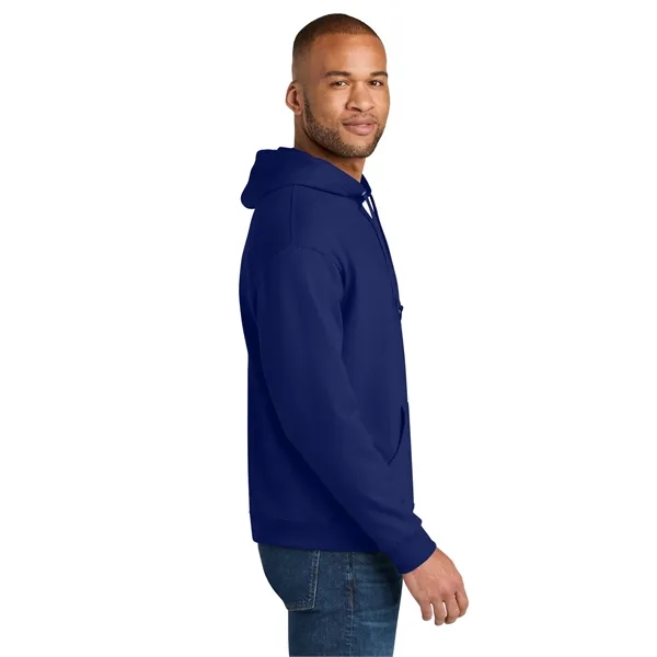 Jerzees Ultimate Unisex CVC Ring Spun Hooded Sweatshirt - Jerzees Ultimate Unisex CVC Ring Spun Hooded Sweatshirt - Image 6 of 74