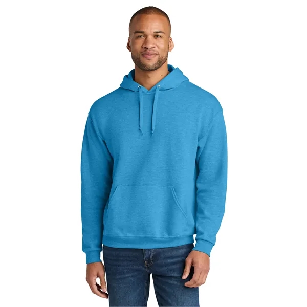 Jerzees Ultimate Unisex CVC Ring Spun Hooded Sweatshirt - Jerzees Ultimate Unisex CVC Ring Spun Hooded Sweatshirt - Image 9 of 74