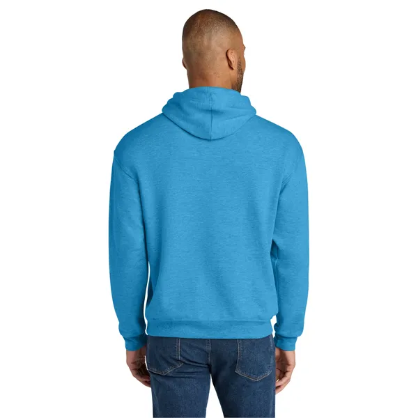 Jerzees Ultimate Unisex CVC Ring Spun Hooded Sweatshirt - Jerzees Ultimate Unisex CVC Ring Spun Hooded Sweatshirt - Image 10 of 74