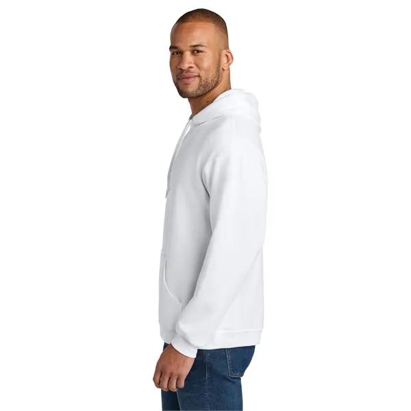 Jerzees Ultimate Unisex CVC Ring Spun Hooded Sweatshirt - Jerzees Ultimate Unisex CVC Ring Spun Hooded Sweatshirt - Image 21 of 74