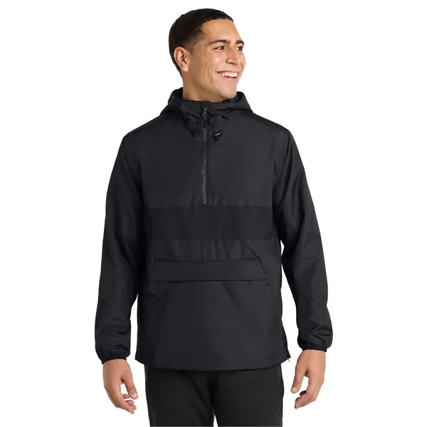 Sport-Tek Zipped Pocket Anorak.