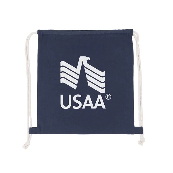 Recycled Threads Drawstring Bag - Recycled Threads Drawstring Bag - Image 7 of 16