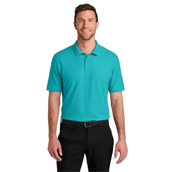 Custom Port Authority Wearever Signature Pique Polo
