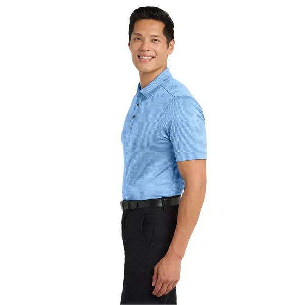 Port Authority Shadow Stripe Polo. - Port Authority Shadow Stripe Polo. - Image 2 of 24