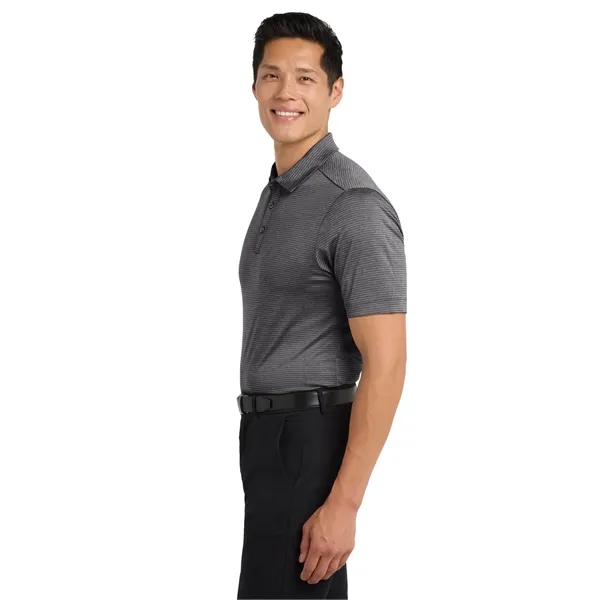 Port Authority Shadow Stripe Polo. - Port Authority Shadow Stripe Polo. - Image 7 of 24