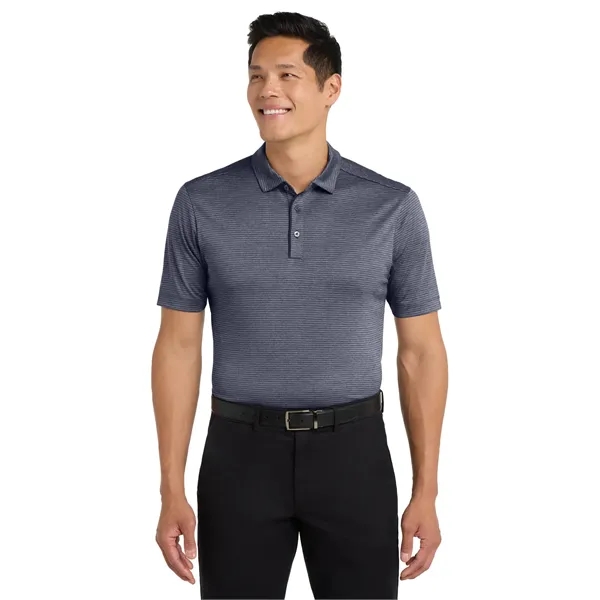 Port Authority Shadow Stripe Polo. - Port Authority Shadow Stripe Polo. - Image 14 of 24