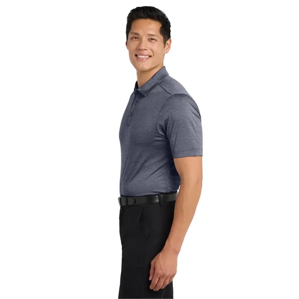 Port Authority Shadow Stripe Polo. - Port Authority Shadow Stripe Polo. - Image 17 of 24