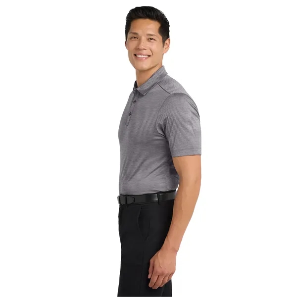 Port Authority Shadow Stripe Polo. - Port Authority Shadow Stripe Polo. - Image 22 of 24