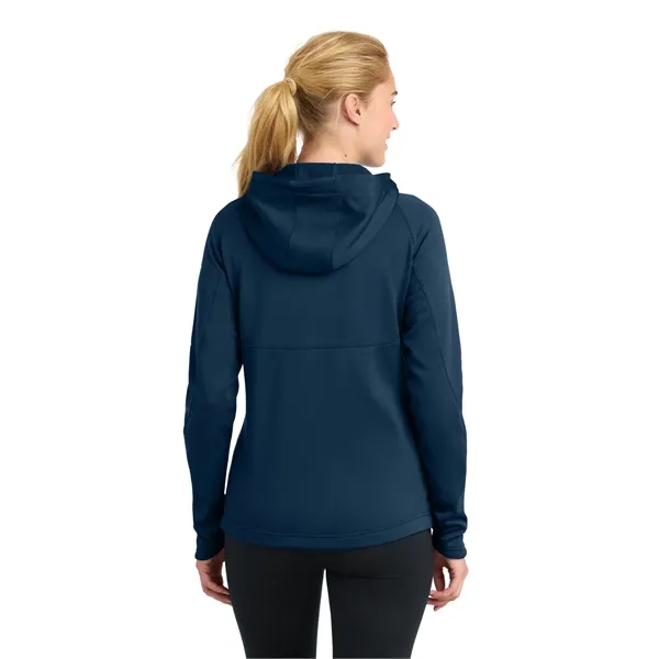 Sport-Tek Women's Tech Fleece Full-Zip Hooded Jacket. - Sport-Tek Women's Tech Fleece Full-Zip Hooded Jacket. - Image 5 of 25