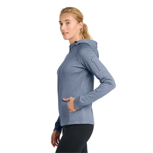 Sport-Tek Women's Tech Fleece Full-Zip Hooded Jacket. - Sport-Tek Women's Tech Fleece Full-Zip Hooded Jacket. - Image 12 of 25