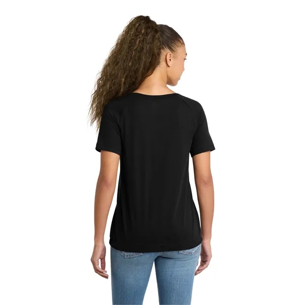New Era Women's Tri-Blend Performance Cinch Tee. - New Era Women's Tri-Blend Performance Cinch Tee. - Image 2 of 14