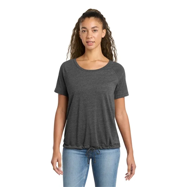 New Era Women's Tri-Blend Performance Cinch Tee. - New Era Women's Tri-Blend Performance Cinch Tee. - Image 4 of 14
