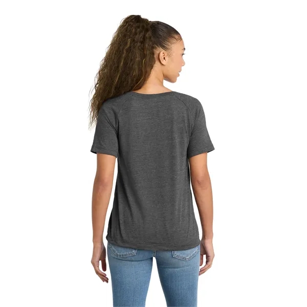 New Era Women's Tri-Blend Performance Cinch Tee. - New Era Women's Tri-Blend Performance Cinch Tee. - Image 6 of 14