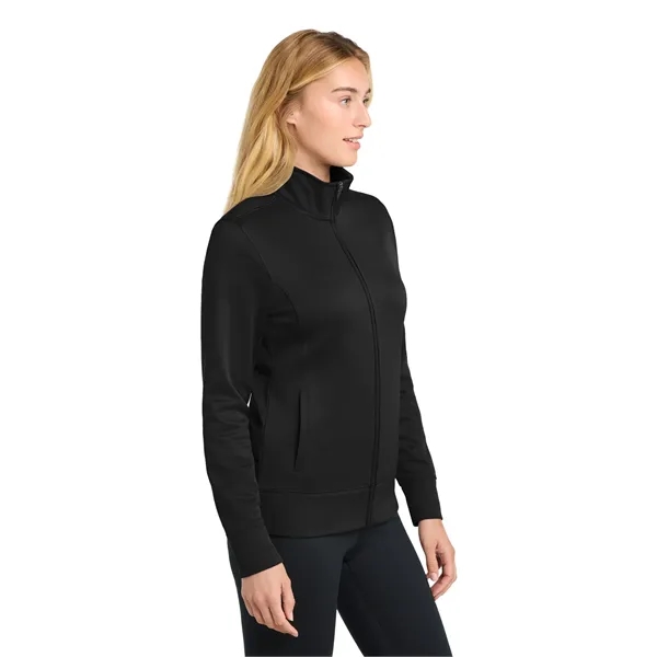 Sport-Tek Women's Sport-Wick Fleece Full-Zip Jacket. - Sport-Tek Women's Sport-Wick Fleece Full-Zip Jacket. - Image 2 of 40