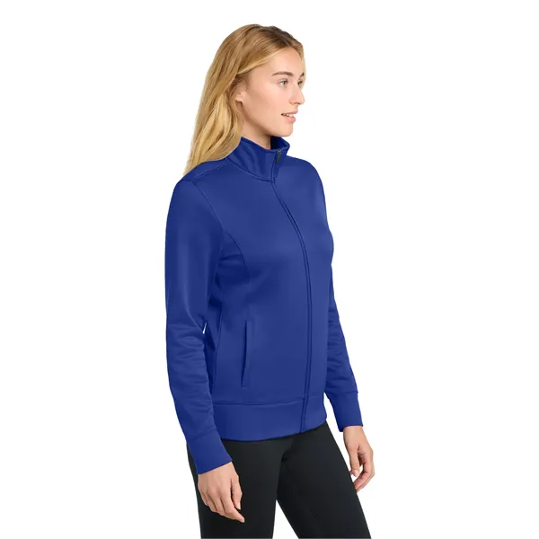 Sport-Tek Women's Sport-Wick Fleece Full-Zip Jacket. - Sport-Tek Women's Sport-Wick Fleece Full-Zip Jacket. - Image 16 of 40