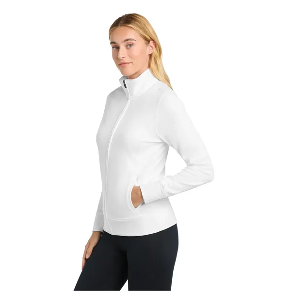 Sport-Tek Women's Sport-Wick Fleece Full-Zip Jacket. - Sport-Tek Women's Sport-Wick Fleece Full-Zip Jacket. - Image 26 of 40