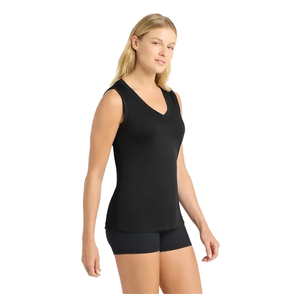 Sport-Tek Women's Sleeveless PosiCharge Competitor V-Neck... - Sport-Tek Women's Sleeveless PosiCharge Competitor V-Neck... - Image 2 of 25