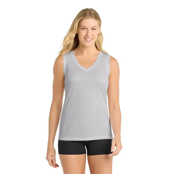 Sport-Tek Women's Sleeveless PosiCharge Competitor V-Neck... - Sport-Tek Women's Sleeveless PosiCharge Competitor V-Neck... - Image 6 of 25