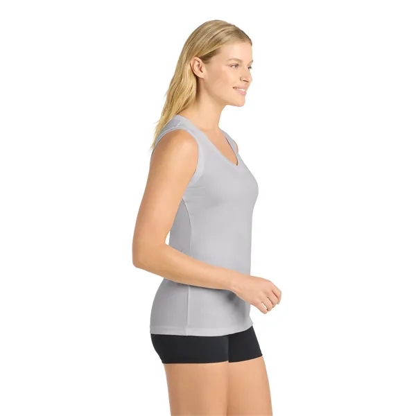 Sport-Tek Women's Sleeveless PosiCharge Competitor V-Neck... - Sport-Tek Women's Sleeveless PosiCharge Competitor V-Neck... - Image 8 of 25