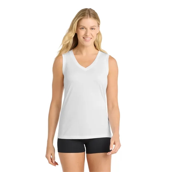Sport-Tek Women's Sleeveless PosiCharge Competitor V-Neck... - Sport-Tek Women's Sleeveless PosiCharge Competitor V-Neck... - Image 20 of 25