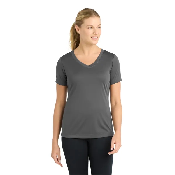 Sport-Tek Women's PosiCharge Competitor V-Neck Tee. - Sport-Tek Women's PosiCharge Competitor V-Neck Tee. - Image 5 of 69