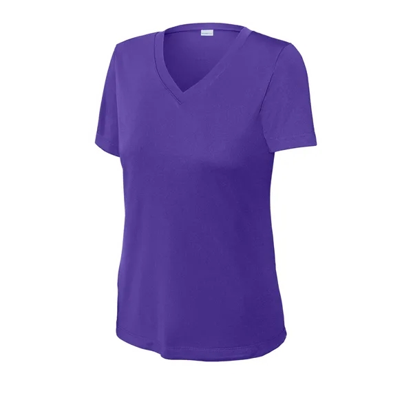 Sport-Tek Women's PosiCharge Competitor V-Neck Tee. - Sport-Tek Women's PosiCharge Competitor V-Neck Tee. - Image 18 of 69