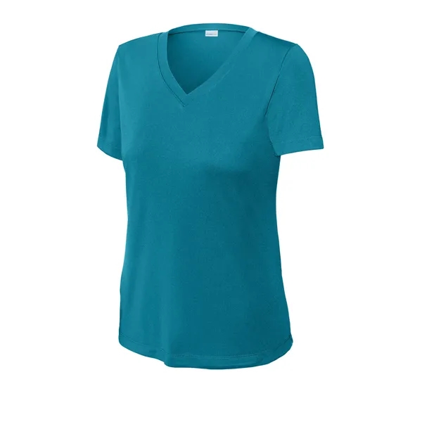 Sport-Tek Women's PosiCharge Competitor V-Neck Tee. - Sport-Tek Women's PosiCharge Competitor V-Neck Tee. - Image 23 of 69