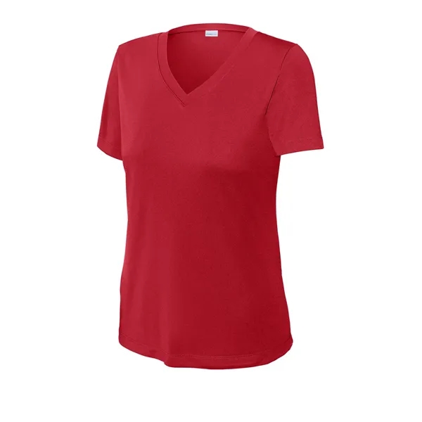 Sport-Tek Women's PosiCharge Competitor V-Neck Tee. - Sport-Tek Women's PosiCharge Competitor V-Neck Tee. - Image 33 of 69