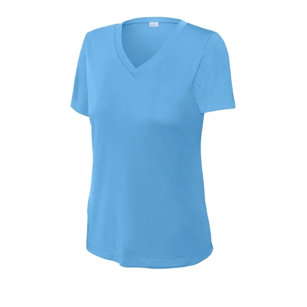 Sport-Tek Women's PosiCharge Competitor V-Neck Tee. - Sport-Tek Women's PosiCharge Competitor V-Neck Tee. - Image 48 of 69