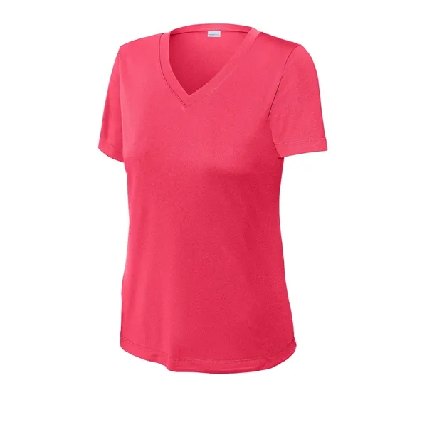 Sport-Tek Women's PosiCharge Competitor V-Neck Tee. - Sport-Tek Women's PosiCharge Competitor V-Neck Tee. - Image 53 of 69