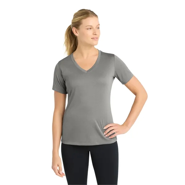 Sport-Tek Women's PosiCharge Competitor V-Neck Tee. - Sport-Tek Women's PosiCharge Competitor V-Neck Tee. - Image 60 of 69