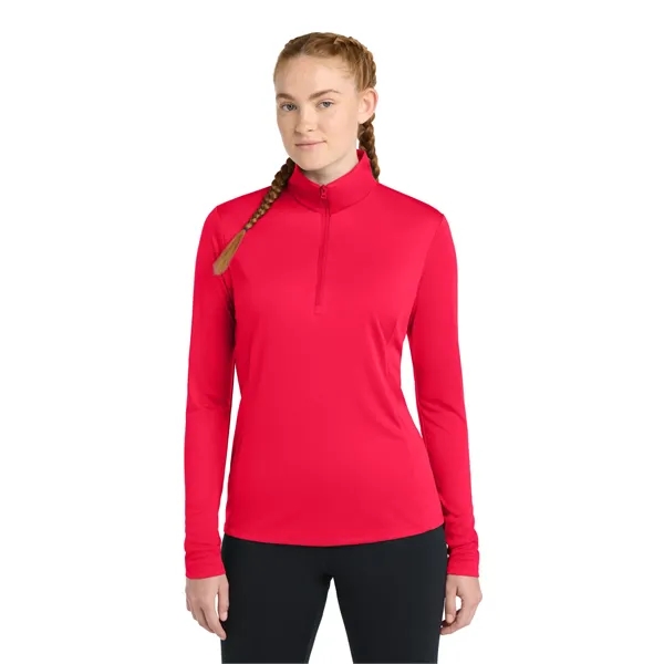 Sport-Tek Women's PosiCharge Competitor 1/4-Zip Pullover. - Sport-Tek Women's PosiCharge Competitor 1/4-Zip Pullover. - Image 17 of 40