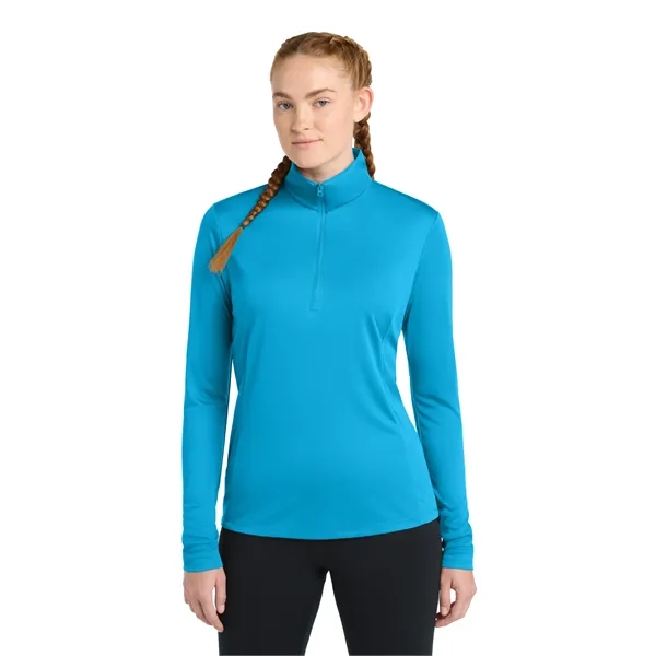 Sport-Tek Women's PosiCharge Competitor 1/4-Zip Pullover. - Sport-Tek Women's PosiCharge Competitor 1/4-Zip Pullover. - Image 32 of 40