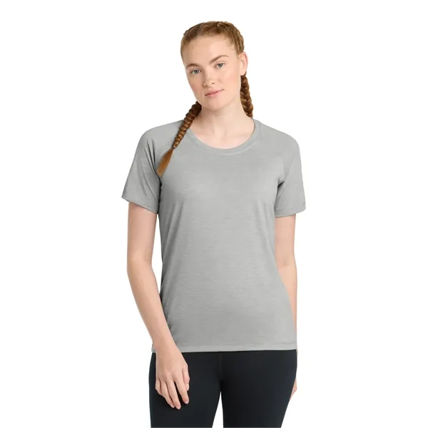 Sport-Tek Women's PosiCharge Tri-Blend Wicking Scoop Neck... - Sport-Tek Women's PosiCharge Tri-Blend Wicking Scoop Neck... - Image 6 of 30