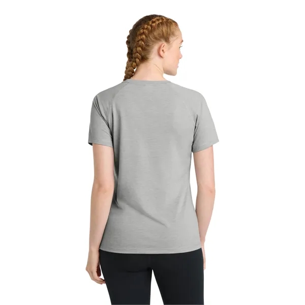 Sport-Tek Women's PosiCharge Tri-Blend Wicking Scoop Neck... - Sport-Tek Women's PosiCharge Tri-Blend Wicking Scoop Neck... - Image 8 of 30
