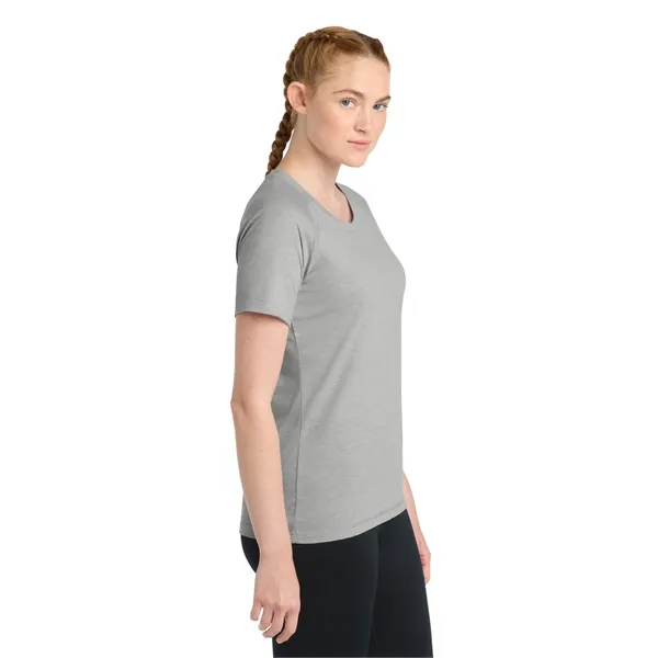 Sport-Tek Women's PosiCharge Tri-Blend Wicking Scoop Neck... - Sport-Tek Women's PosiCharge Tri-Blend Wicking Scoop Neck... - Image 9 of 30
