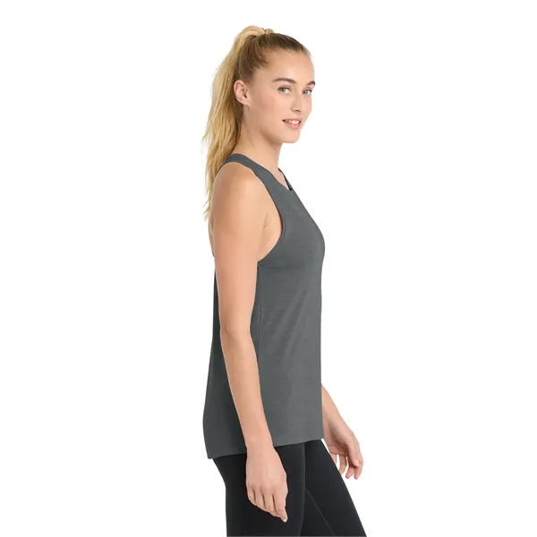 Sport-Tek Women's PosiCharge Tri-Blend Wicking Tank. - Sport-Tek Women's PosiCharge Tri-Blend Wicking Tank. - Image 7 of 29