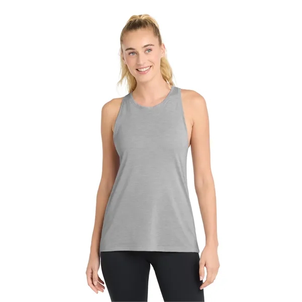 Sport-Tek Women's PosiCharge Tri-Blend Wicking Tank. - Sport-Tek Women's PosiCharge Tri-Blend Wicking Tank. - Image 10 of 29
