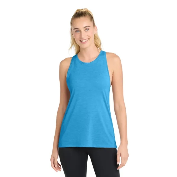 Sport-Tek Women's PosiCharge Tri-Blend Wicking Tank. - Sport-Tek Women's PosiCharge Tri-Blend Wicking Tank. - Image 19 of 29