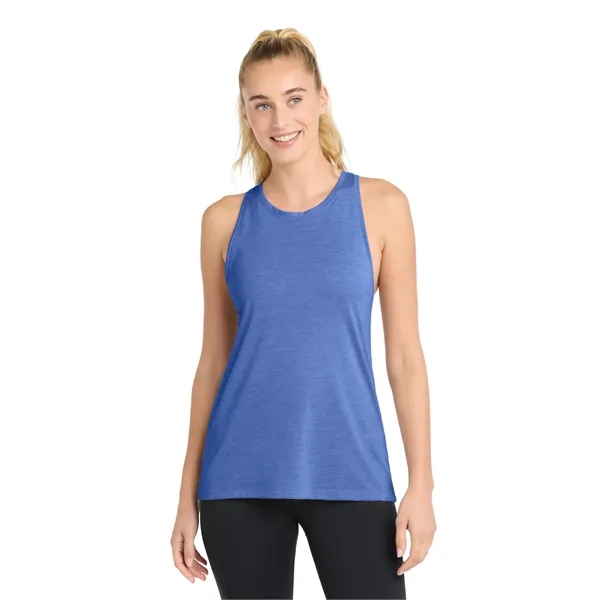 Sport-Tek Women's PosiCharge Tri-Blend Wicking Tank. - Sport-Tek Women's PosiCharge Tri-Blend Wicking Tank. - Image 24 of 29