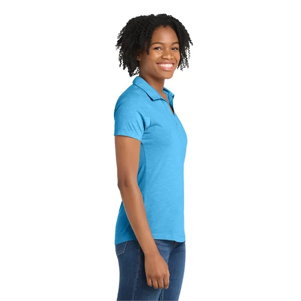 Sport-Tek Women's PosiCharge Tri-Blend Wicking Polo. - Sport-Tek Women's PosiCharge Tri-Blend Wicking Polo. - Image 22 of 39