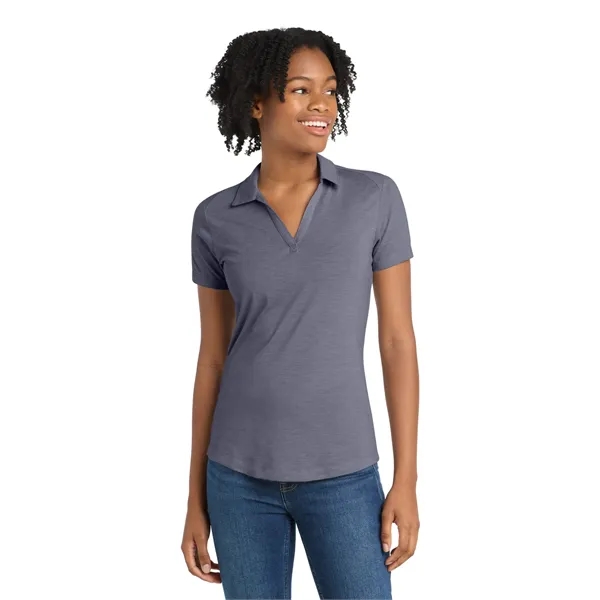 Sport-Tek Women's PosiCharge Tri-Blend Wicking Polo. - Sport-Tek Women's PosiCharge Tri-Blend Wicking Polo. - Image 25 of 39