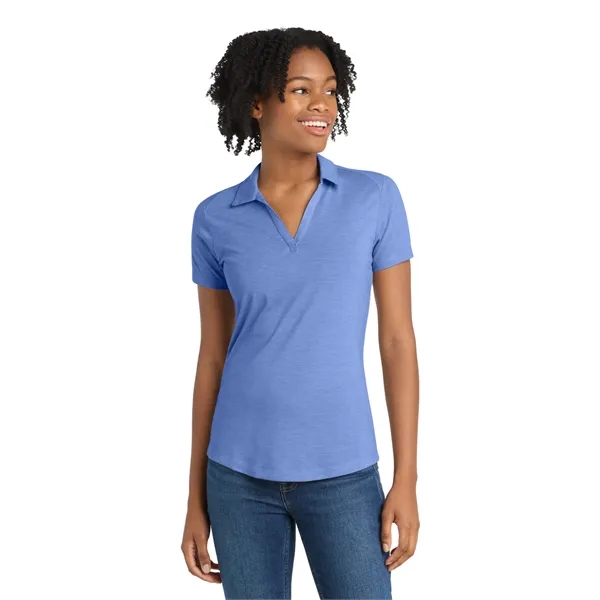Sport-Tek Women's PosiCharge Tri-Blend Wicking Polo. - Sport-Tek Women's PosiCharge Tri-Blend Wicking Polo. - Image 30 of 39