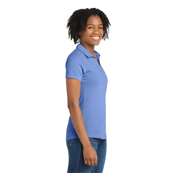 Sport-Tek Women's PosiCharge Tri-Blend Wicking Polo. - Sport-Tek Women's PosiCharge Tri-Blend Wicking Polo. - Image 32 of 39