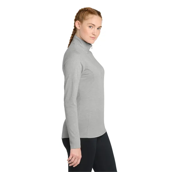 Sport-Tek Women's PosiCharge Tri-Blend Wicking 1/4-Zip Pu... - Sport-Tek Women's PosiCharge Tri-Blend Wicking 1/4-Zip Pu... - Image 14 of 29